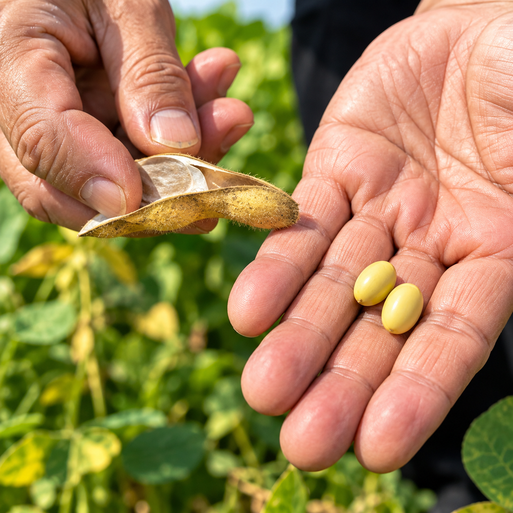 Taiwan-grown soybeans — where the journey of DoYouBo soy sauce begins.